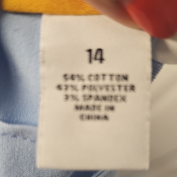 Ruby Rd. Soft Blue Women's Pants Size 14 - Picture 10 of 15